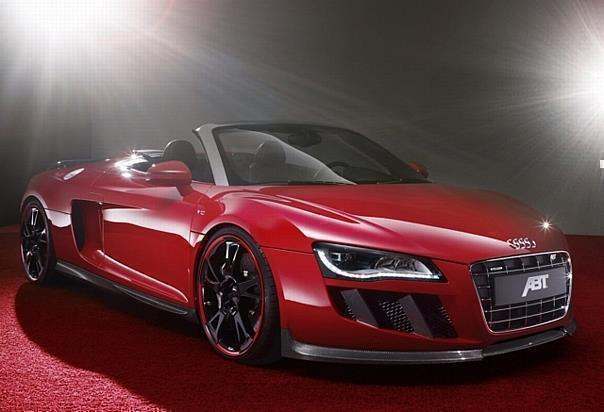 Cabrio der Sonderklasse: Abt Audi R8 Spyder. Foto: ABT/Auto-Reporter.NET